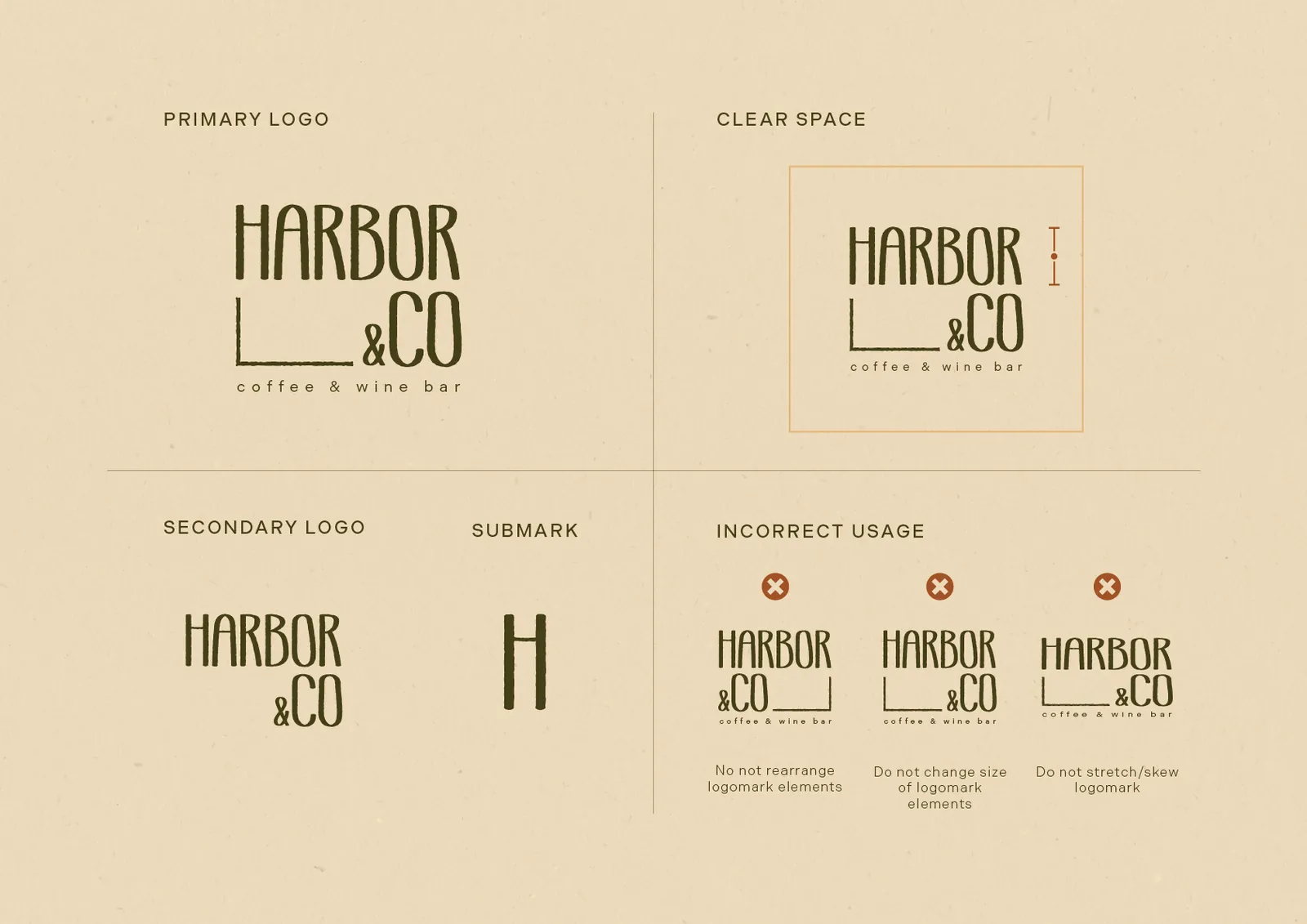 Harbor & Co. logo usage